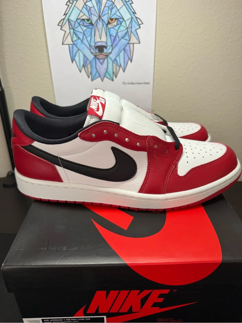 New Men’s size 11 Air Jordan 1 Low “Chicago”